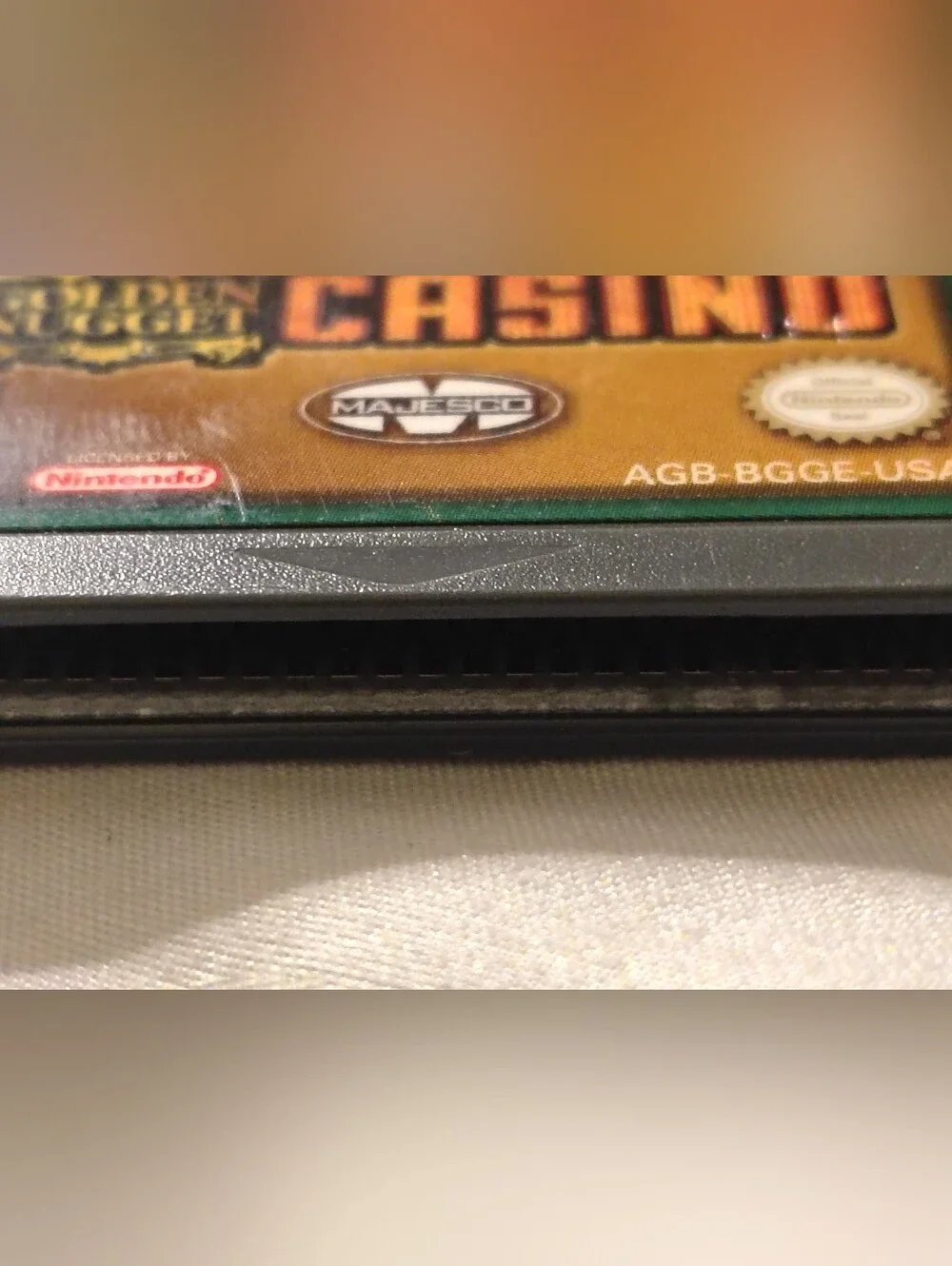 2 Nintendo Game Boy Advance Games:Yoshi Island SuperMario Adv.3 & Golden Nugget